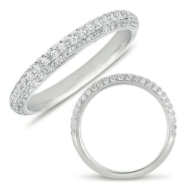 White Gold Matching Band