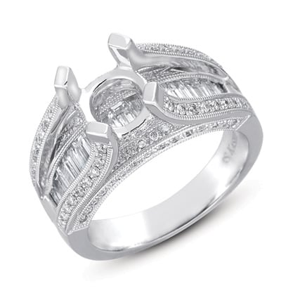 White Gold Engagement Ring