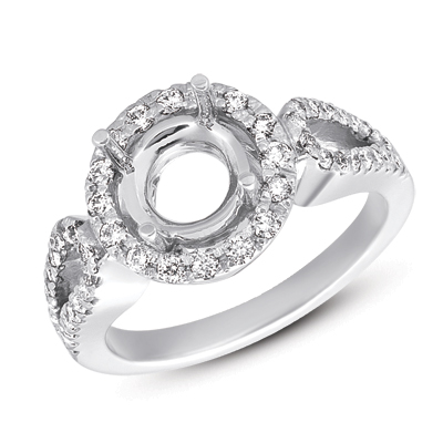 White Gold Engagement Ring