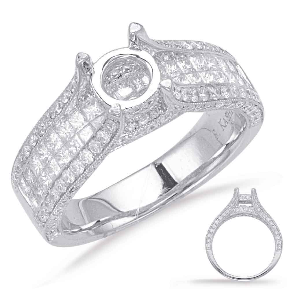 White Gold Engagement Ring