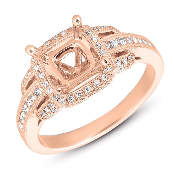 Rose Gold Engagement Ring