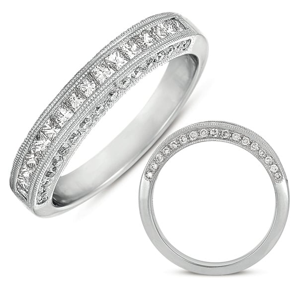 White Gold Matching Band