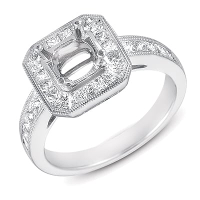 White Gold Engagement Ring