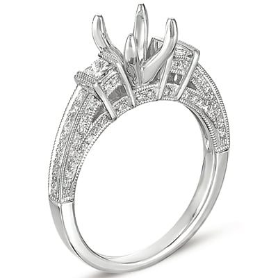 White Gold Engagement Ring