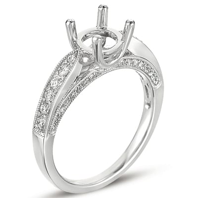 White Gold Engagement Ring