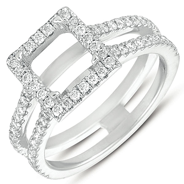 White Gold Engagement Ring