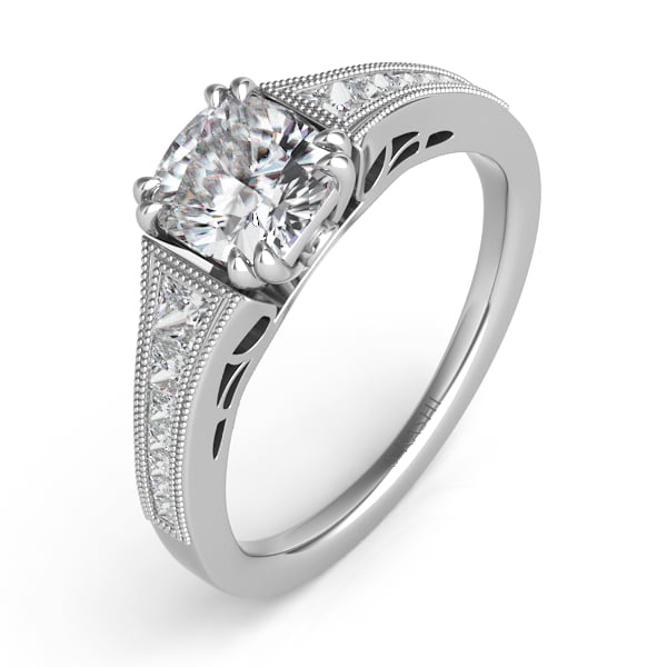 White Gold Engagement Ring