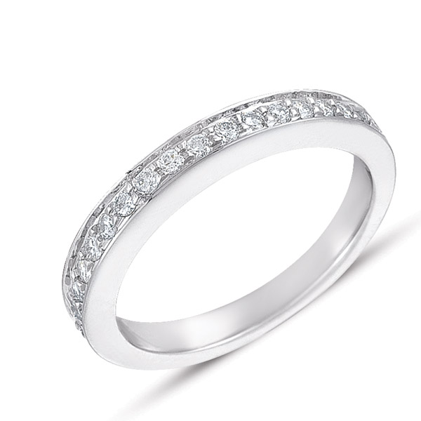 White Gold Diamond Band