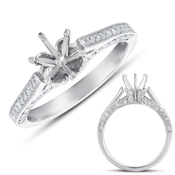 White Gold Engagement Ring