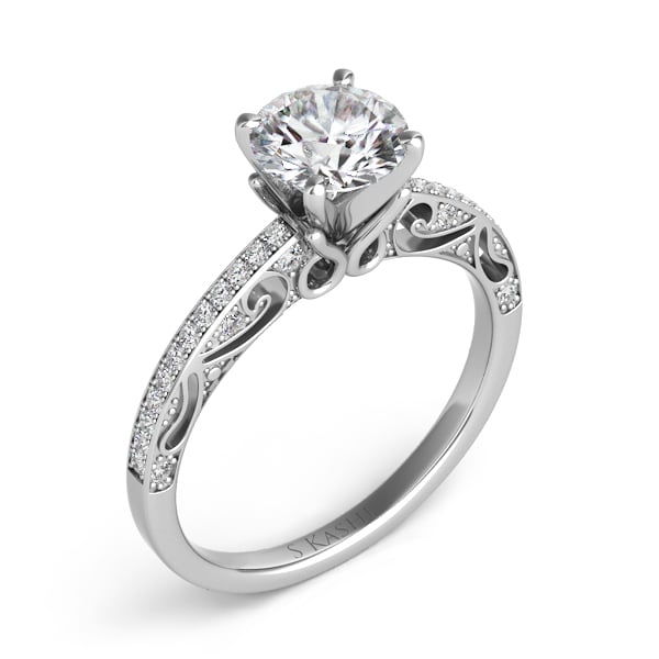 White Gold Engagement Ring