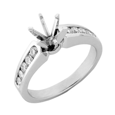 White Gold Engagement Ring