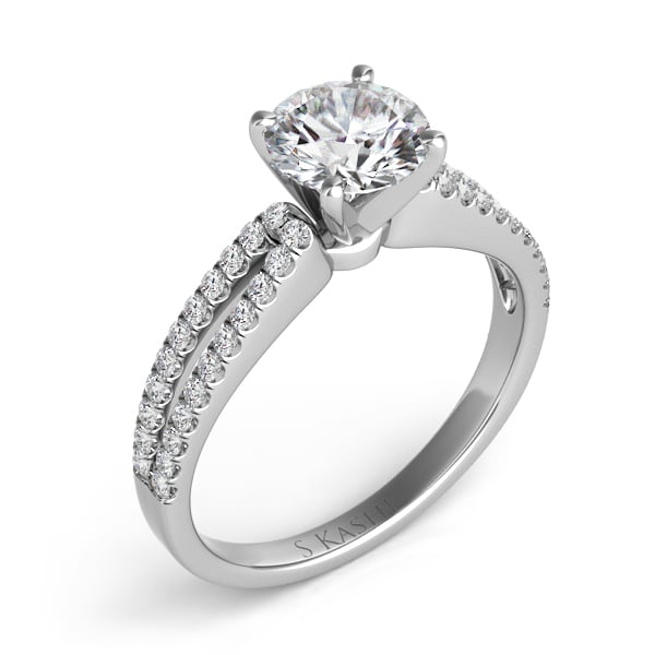 White Gold Engagement Ring