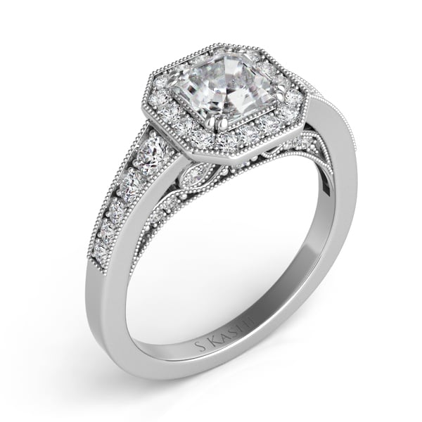 White Gold Engagement Ring