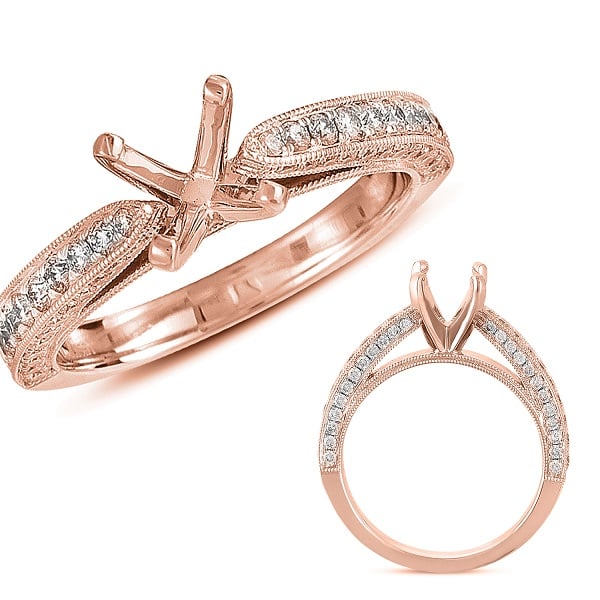 Rose Gold Engagement Ring