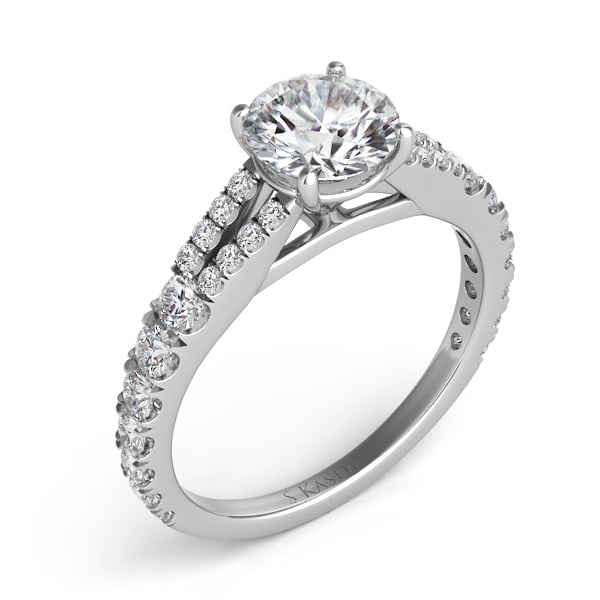 White Gold Engagement Ring