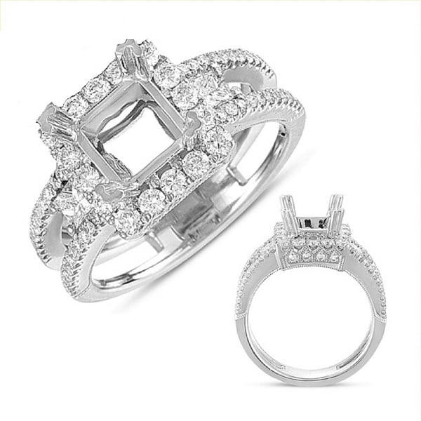 White Gold Engagement Ring