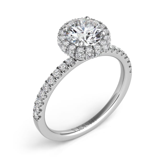 White Gold Engagement Ring