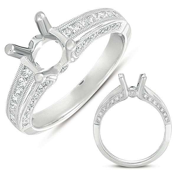 White Gold Engagement Ring