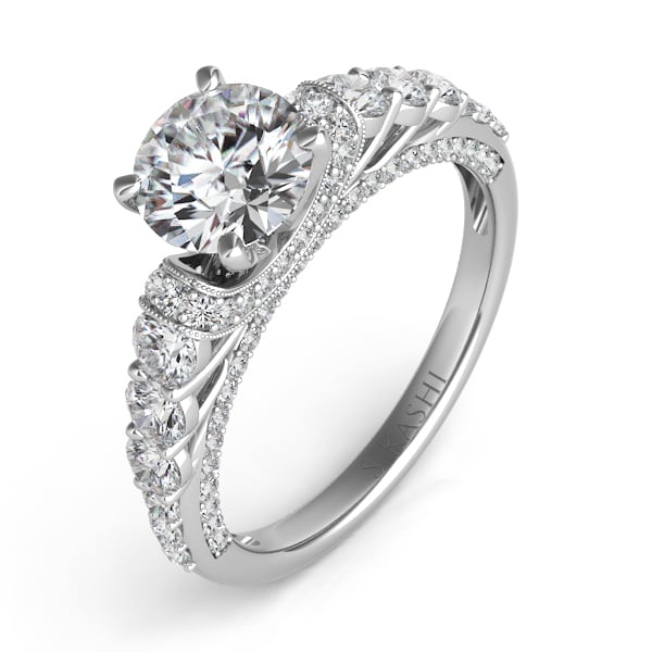 White Gold Engagement Ring