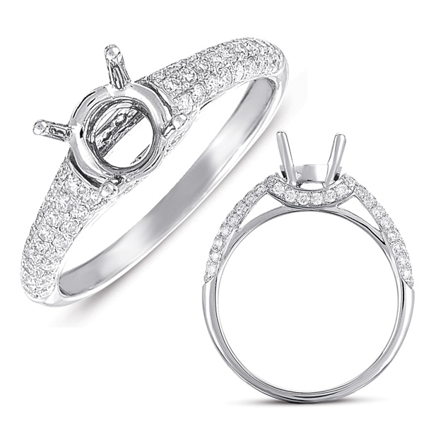 White Gold Engagement Ring
