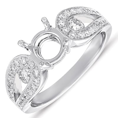 White Gold Engagement Ring