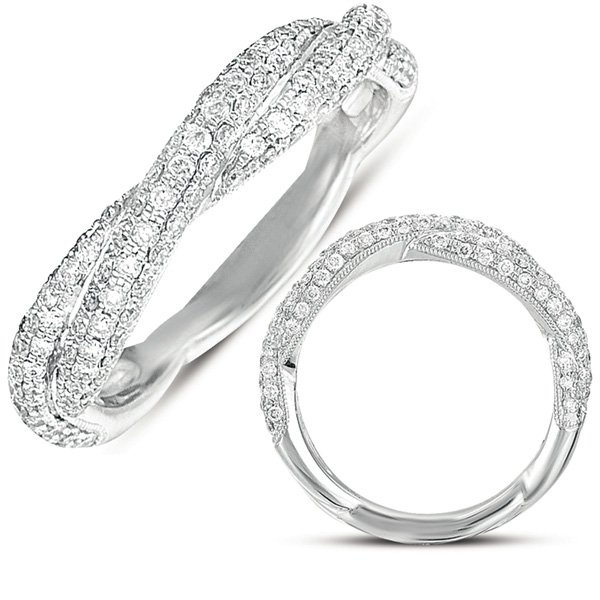 White Gold Pave Band