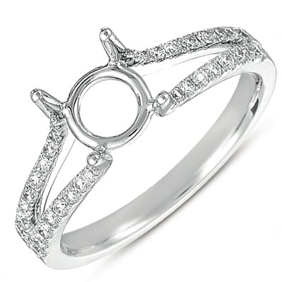 White Gold Engagement Ring