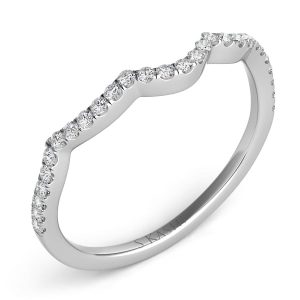 White Gold Matching Band