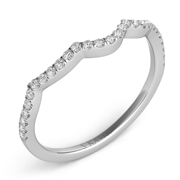 White Gold Matching Band