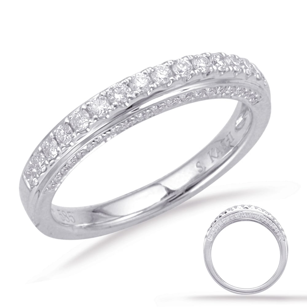 White Gold Matching Band