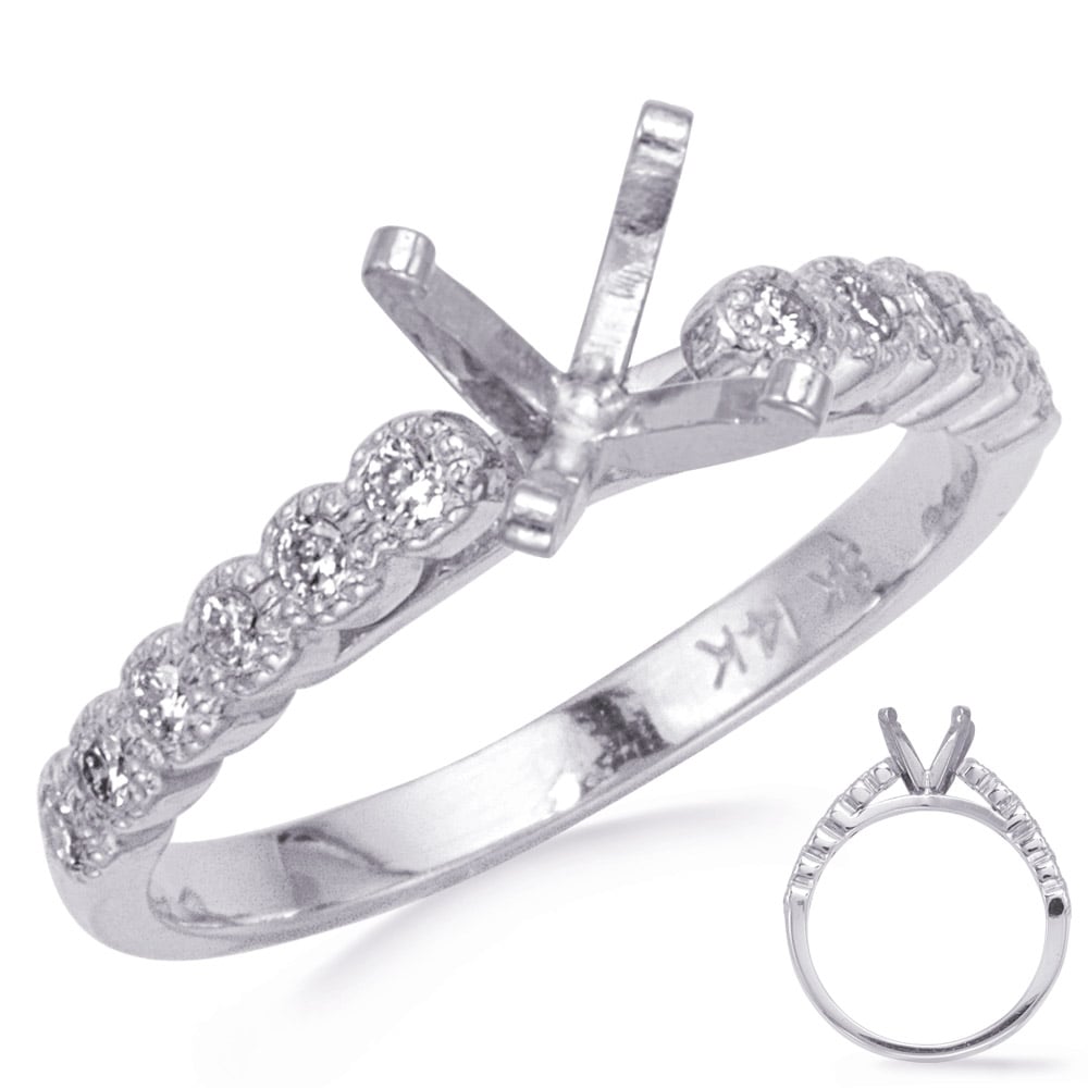 White Gold Engagement Ring