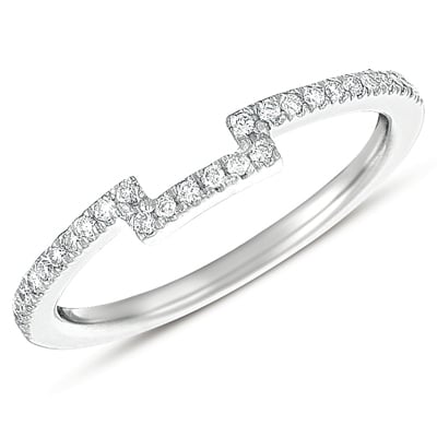 White Gold Matching Band
