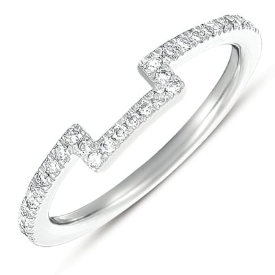 White Gold Matching Band