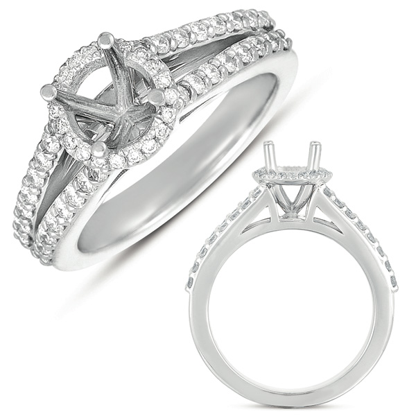 White Gold Engagement Ring