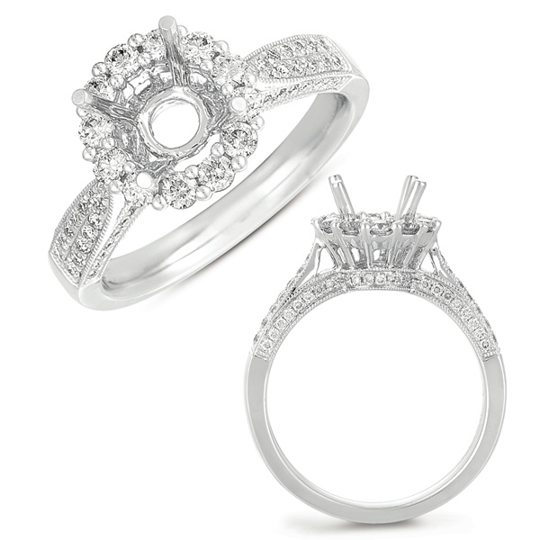 White Gold Engagement Ring