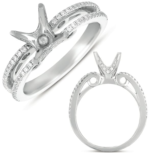 White Gold Engagement Ring