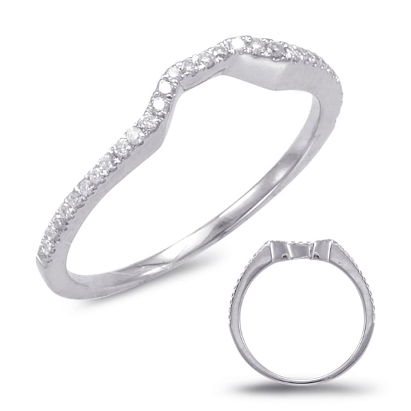 White Gold Wedding Band
