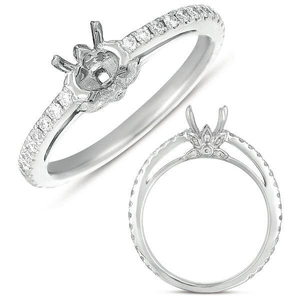 White Gold Engagement Ring