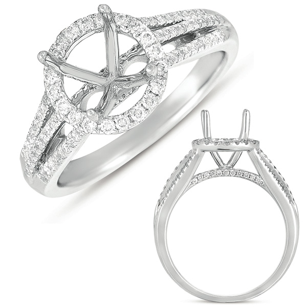White Gold Engagement Ring