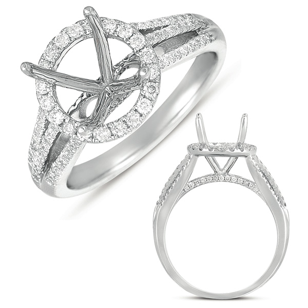 White Gold Engagement Ring