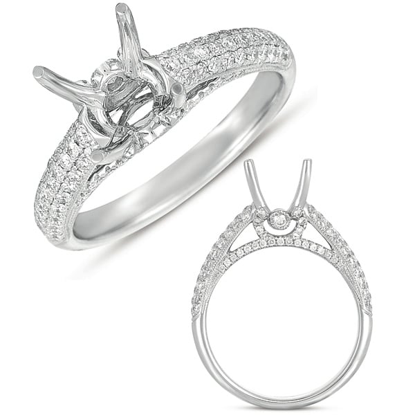 White Gold Engagement Ring