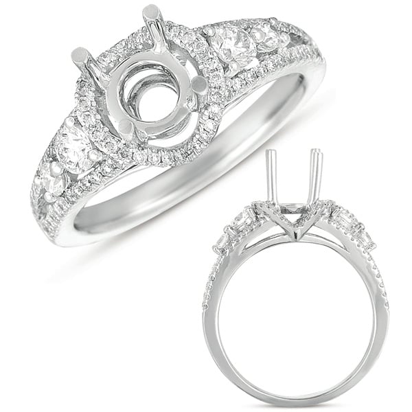 White Gold Engagement Ring