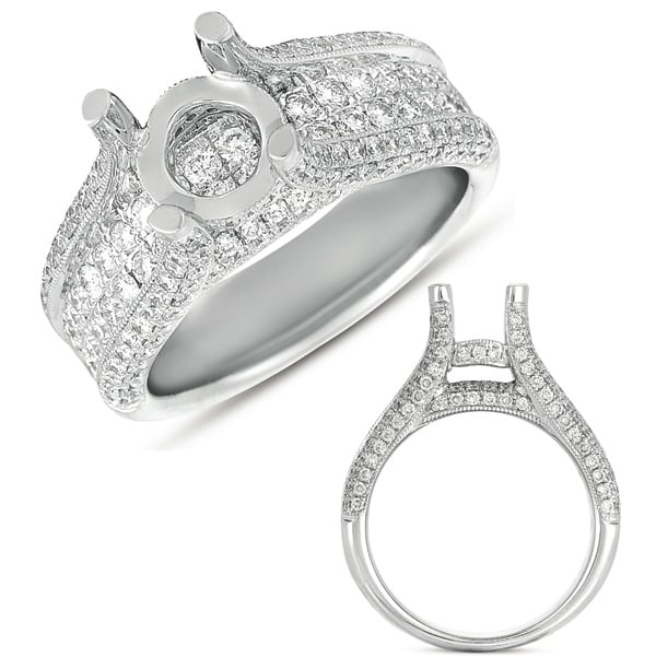 White Gold Engagement Ring