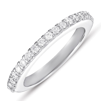 White Gold Diamond Band