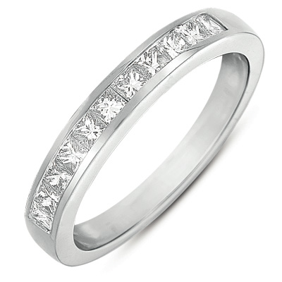 White Gold Matching Band