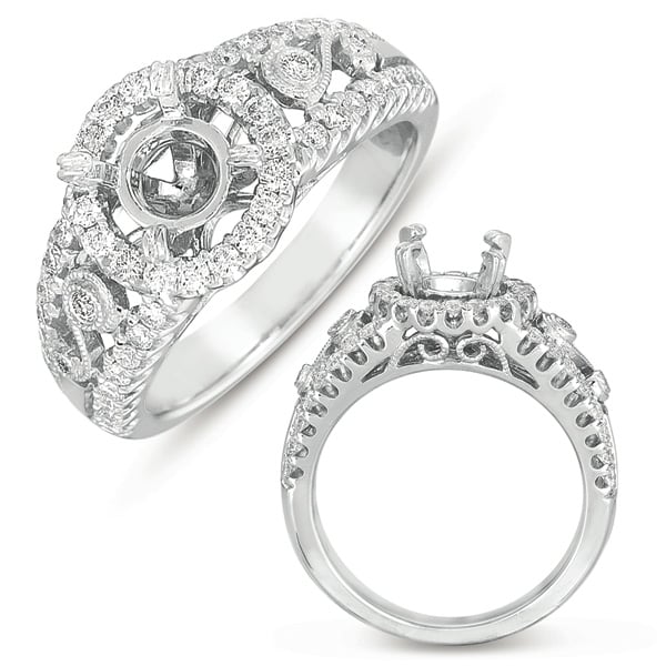 White Gold Engagement Ring