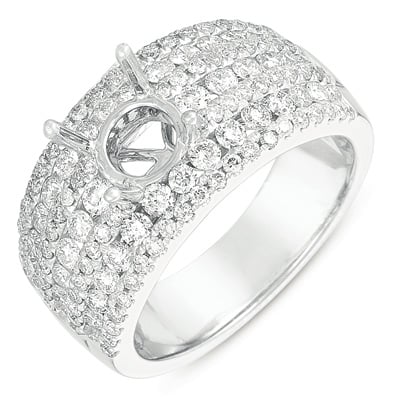 White Gold Engagement Ring