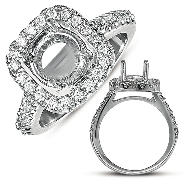 White Gold Engagement Ring
