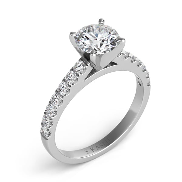 White Gold Engagement Ring