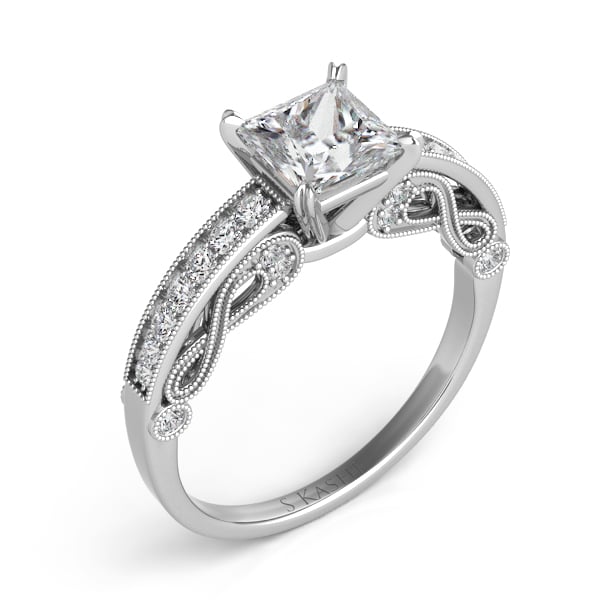 White Gold Engagement Ring